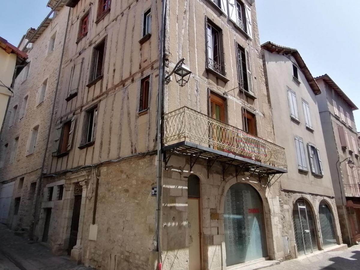 Au Temps D'Antan Appartement Villefranche-de-Rouergue Buitenkant foto