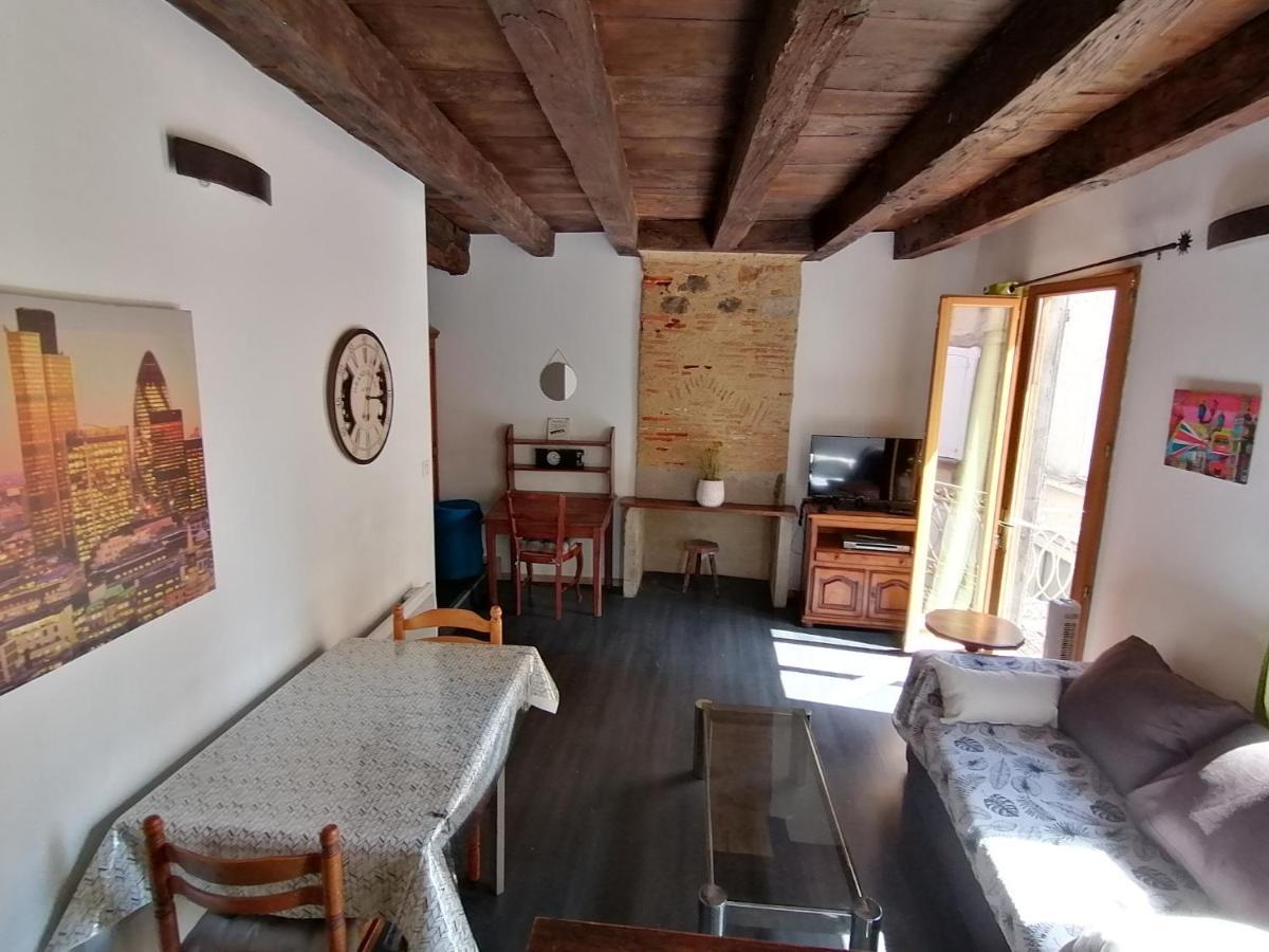 Au Temps D'Antan Appartement Villefranche-de-Rouergue Buitenkant foto