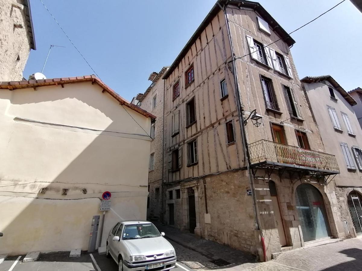 Au Temps D'Antan Appartement Villefranche-de-Rouergue Buitenkant foto